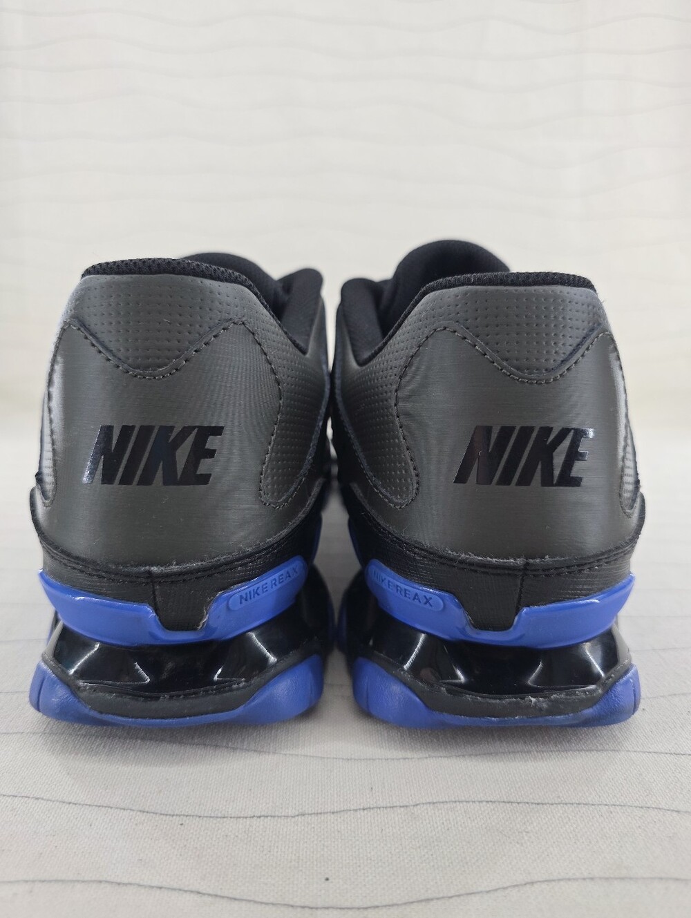 Nike Mens Reax 8 TR Running Black Racer Blue Sneakers Shoes 621716-012 Size 12 - Picture 6 of 15